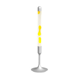 lampe à lave xxl jaune