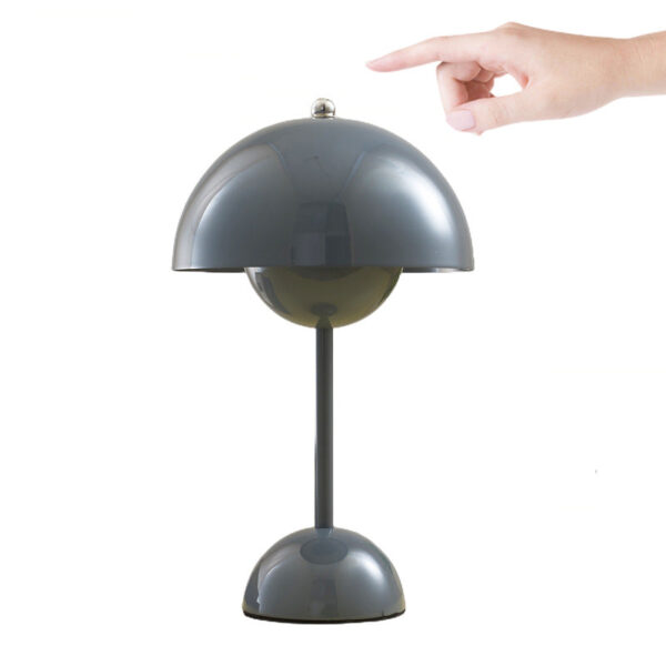 Lampe Champignon - Gris