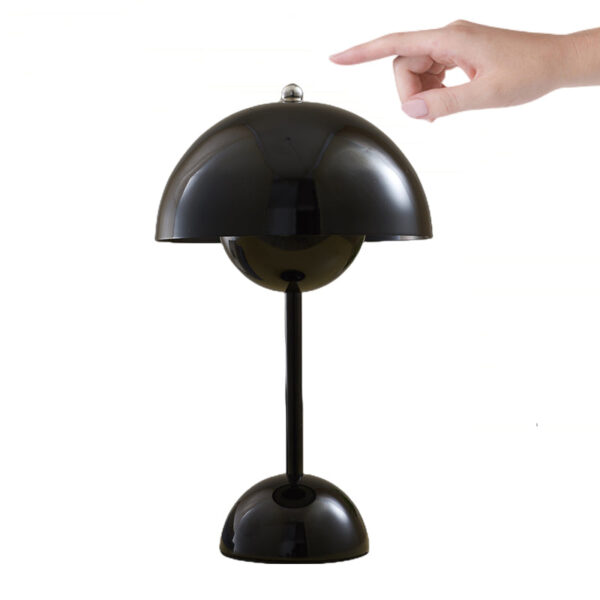 Lampe Champignon - Noir