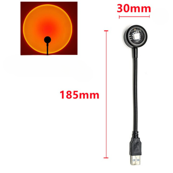 Lampe Coucher de Soleil Portable