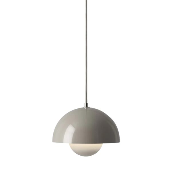 Suspension Lampe Champignon - Gris